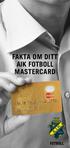 FAKTA OM DITT AIK FOTBOLL MASTERCARD