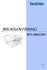 BRUKSANVISNING MFC-6890CDW. Version 0 SWE