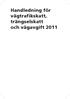 Handledning för vägtrafikskatt, trängselskatt och vägavgift 2011