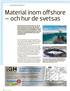 Material inom offshore och hur de svetsas