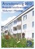 Årsredovisning 2012 Bostadsrättsföreningen Väduren i Haninge