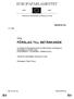 EUROPAPARLAMENTET. Utskottet för industrifrågor, forskning och energi ***I FÖRSLAG TILL BETÄNKANDE