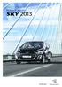 PRISER & PRODUKTFAKTA PEUGEOT 308 SW SKY 2013