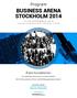 business arena stockholm 2014