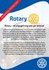 största yrkesnätverk Rotary är världens största yrkesnätverk