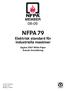 nfpa 79 Elektrisk standard för industriella maskiner Utgåva 2007 White Paper Svensk översättning Av John Gavilanes Teknisk chef Medlem av nfpa