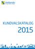 KUNDVALSKATALOG 2015