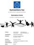 Gymnastikens Hus. Ett referenskoncept för anpassade gymnastikhallar. Gymnastics Centre. A concept for a customized training facility.