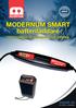 MODERNUM SMART batteriladdare. som omdefinierar begreppet smart laddning