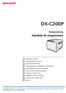 DX-C200P. Handbok för programvara. Bruksanvisning