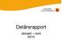 Delårsrapport. Januari Juni 2013