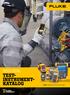 2015-2016 TEST- INSTRUMENT - KATALOG. Fluke. Keeping your world up and running.