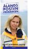 NR 1 2009 SVENSKA HAVET INSPIRERAR ANETTE. www.posten.ax