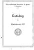 Högre allmänna läroverket för gossar. i Hälsingborg. Katalog. för. höstterminen 1957. ll-------j