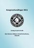 Kongresshandlingar 2011