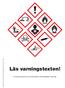 Copyright 2010 chemtox-trotters.dk All Righs Reserved B-2010-1-SWE. Läs varningstexten! Ta reda på farorna och undvik olyckor med kemikalier i hemmet.