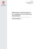 Utformning av mjukvarusensorer för avloppsvatten med multivariata analysmetoder