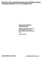 RAPPORT FRÅN LANDSTINGSKANSLIETS EPIDEMIOLOGISKA UTREDNINGSARBETE, NR 148, NOVEMBER 2007