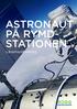 ASTRONAUT PÅ RYMD- STATIONEN. Lärarhandledning