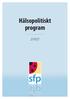 Hälsopolitiskt program