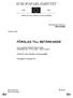 EUROPAPARLAMENTET. Utskottet för miljö, folkhälsa och konsumentfrågor FÖRSLAG TILL BETÄNKANDE