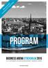 kunskap och inspiration Nätverkande, program ANDRA PROGRAMVERSIONEN Business Arena stockholm 2015 16-17 SEPTEMBER STOCKHOLM WATERFRONT CONGRESS CENTRE