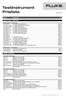 Testinstrument Prislista