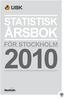 Statistisk. Årsbok. för Stockholm