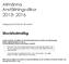 2013-2016. Allmänna Anställningsvillkor. Stockholmståg. Giltighetstid: 2013-04-01-2016-03-31