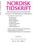 Årg. 87 85 2011 2009 Häfte 23 FÖR VETENSKAP, KONST OCH INDUSTRI UTGIVEN AV LETTERSTEDTSKA FÖRENINGEN. Intervju med NR-pristagaren Gyrðir Elíasson