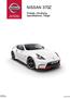 NISSAN 370Z. Prislista, Utrustning, Specifikationer, Färger