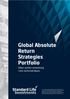 Global Absolute Return Strategies Portfolio Söker positiv avkastning i alla marknadslägen