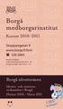 i Borgå medborgarinstitut Borgå idrottsväsen Kurser 2010-2011 OBS! Idrotts- och motionsverksamhet Hösten 2010 Våren 2011