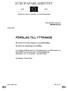 EUROPAPARLAMENTET. Utskottet för kvinnors rättigheter och jämställdhetsfrågor FÖRSLAG TILL YTTRANDE