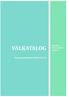 Högskoleförberedande VALKATALOG. program. Nacka gymnasium läsåret 15/16