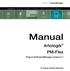 Manual. Artologik PM-Flex. Plug-in till ProjectManager version 3.1. Artisan Global Software