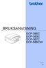 BRUKSANVISNING DCP-385C DCP-383C DCP-387C DCP-585CW. Version 0 SWE