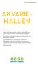 UTSTÄLLNINGSFAKTA AKVARIE- HALLEN