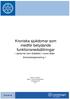 Kroniska sjukdomar som medför betydande funktionsnedsättningar