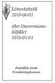 Lönestatistik 2010-06-01. efter lönerevisionstillfället 2010-01-01. Anställda inom Försäkringskassan