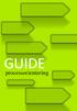 GUIDE. processorientering