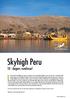 Skyhigh Peru 10 - dagars rundresa!