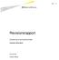 Revisionsrapport. Nerikes Brandkår. Granskning av pensionskostnader 2012-03-09. Anders Pålhed