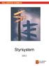 Styrsystem. Version 1.0 2014-05-23