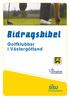 Bidragsbibel. Golfklubbar i Västergötland