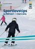 KULTUR OCH FRITID. Sportlovstips 23 februari - 1 mars 2015