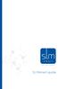 Inledning...1. Vikthantering... 2. SLMsmart programsammanfattning... 3. SLMsmart - programdetaljer... 4. Måltidsersättningen SLMsmart...