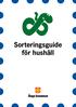 Sorteringsguide för hushåll