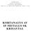 S Y M B A S I S K U R T J U N E S J Ö S T A F F A N H O L M E R TZ 2009-0 3-0 4 M E D R E V I D E R I N G 2 0 0 9-12- 08 KORTANALYS AV