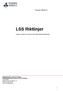 LSS Riktlinjer. Tierp den 2004-08-26. Lagen om stöd och service till vissa funktionshindrade